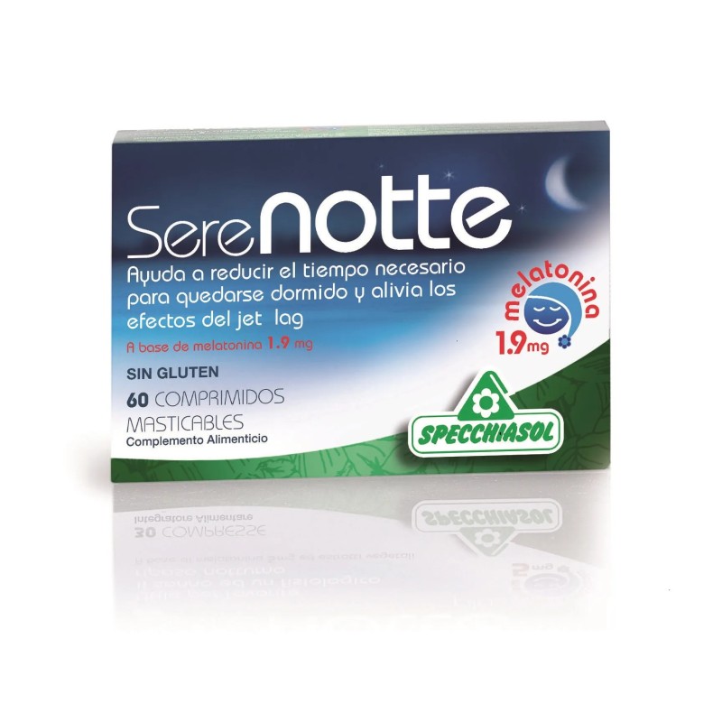 SERENOTTE 1,9 MG MELATONINA 60 COMPRIMIDOS