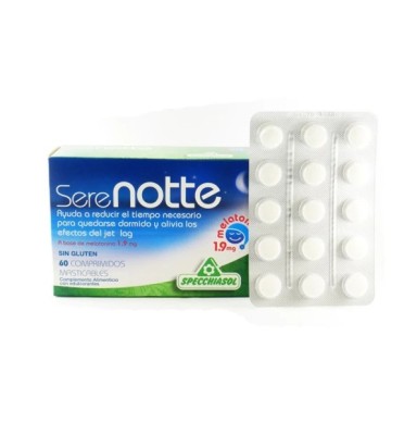 SERENOTTE 1,9 MG MELATONINA 60 COMPRIMIDOS