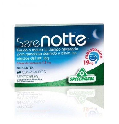 SERENOTTE 1,9 MG MELATONINA 60 COMPRIMIDOS