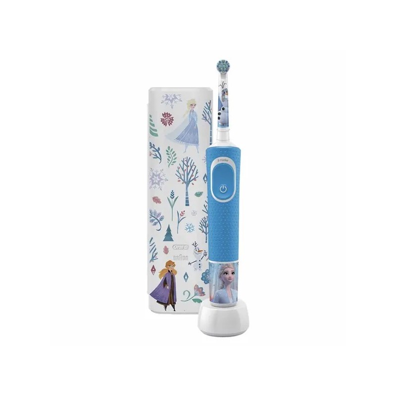 ORAL-B CEPILLO ELECTRICO RECARGABLE INF KIDS FROZEN II CON ESTUCHE DE VIAJE