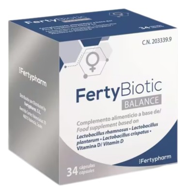 FERTYBIOTIC BALANCE 34 CAPS.