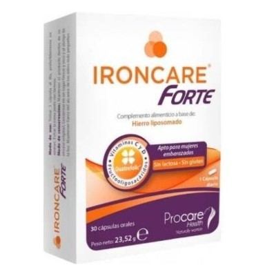 IRONCARE FORTE 30 CAPSULAS