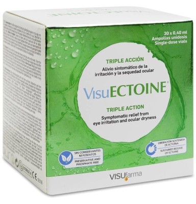 VISUECTOINE 30 AMPOLLAS UNIDOSIS 0,4 ML