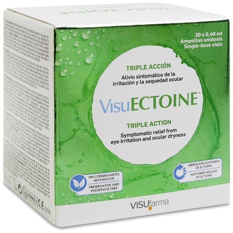 VISUECTOINE 30 AMPOLLAS UNIDOSIS 0,4 ML