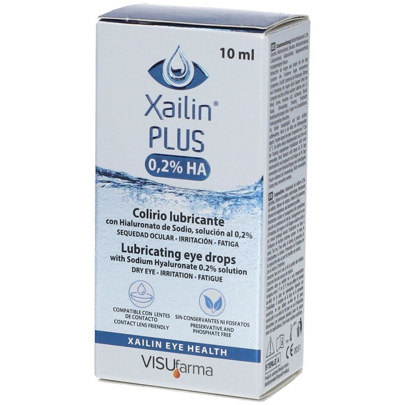 XAILIN HA PLUS 0,2% 1 FRASCO 10 ML