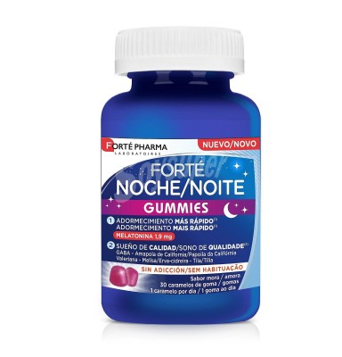 FORTE NOCHE GUMMIES 30 CARAMELOS DE GOMA