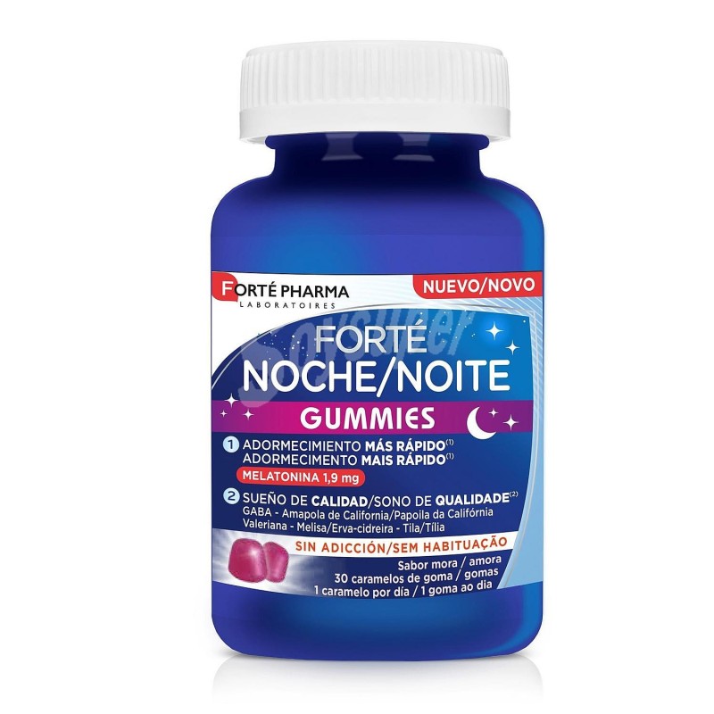 FORTE NOCHE GUMMIES 30 CARAMELOS DE GOMA
