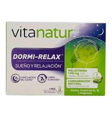 VITANATUR DORMI-RELAX 30 CAPSULAS