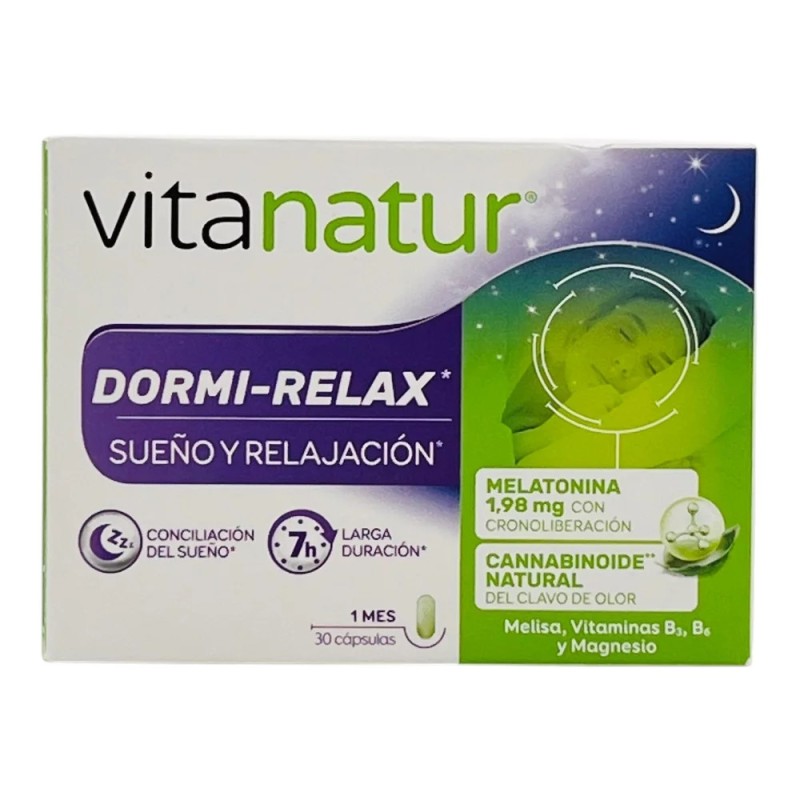VITANATUR DORMI-RELAX 30 CAPSULAS