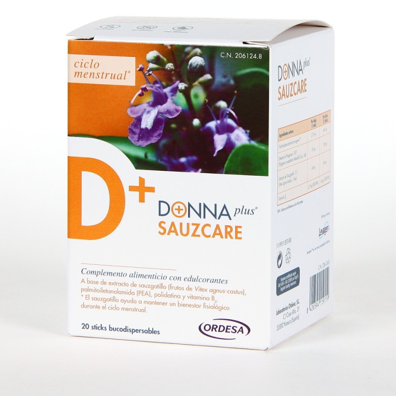 DONNA PLUS SAUZCARE 20 STICKS