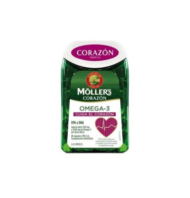 MOLLER'S OMEGA 3 CORAZON 80 CAPS