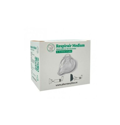 RESPIRAIR MASCARILLA DE SILICONA 1 UNIDAD MEDIUM