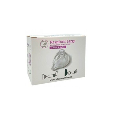 RESPIRAIR MASCARILLA DE SILICONA 1 UNIDAD LARGE