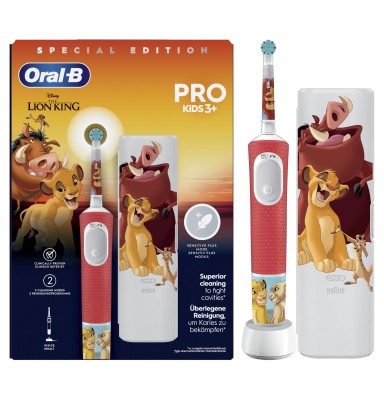 ORAL-B CEPILLO ELECTRICO RECARGABLE INF KIDS REY LEON