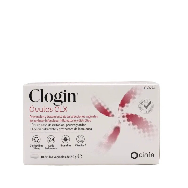 CLOGIN OVULOS CLX 2 G 10 UNIDA