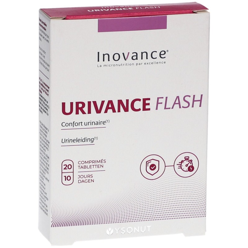 INOVANCE URIVANCE FLASH 20 COMPRIMIDOS
