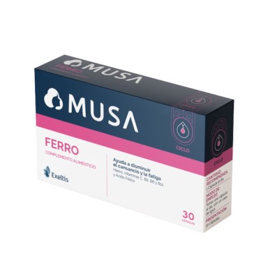 MUSA FERRO 30 CAPSULAS