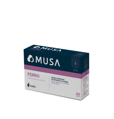 MUSA FERRO 30 CAPSULAS