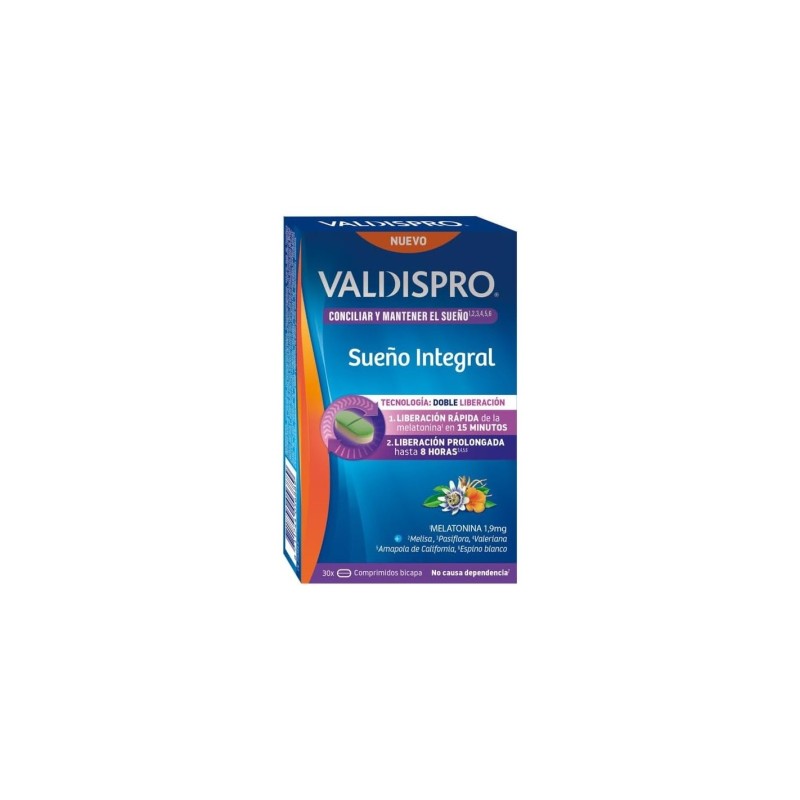 VALDISPRO SUEÑO INTEGRAL 30 COMPRIMIDOS BICAPA