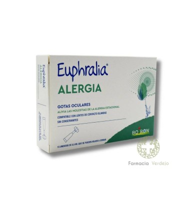 EUPHRALIA ALERGIA GOTAS OCULARES 15 UNIDOSIS 0,5 ML
