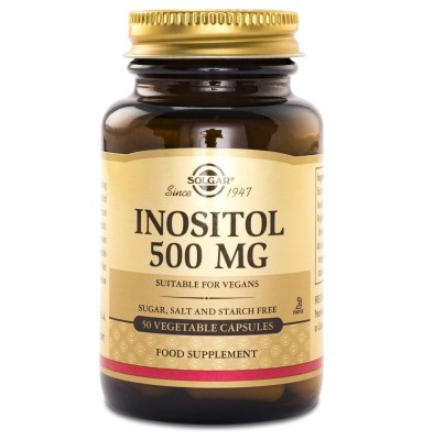 SOLGAR INOSITOL 500MG 50 CAPSULAS
