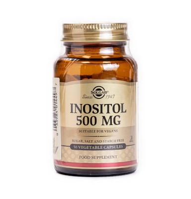 SOLGAR INOSITOL 500MG 50 CAPSULAS