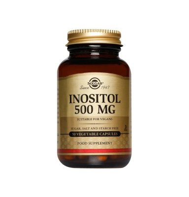 SOLGAR INOSITOL 500MG 50 CAPSULAS