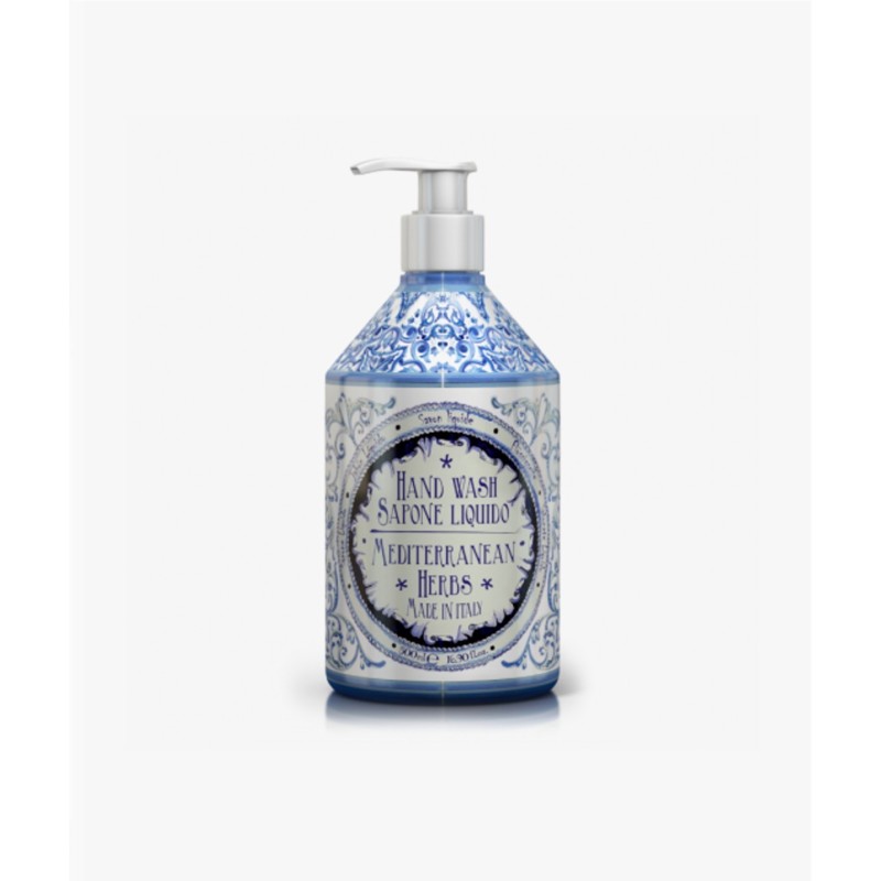 JABON DE MANOS HIERBAS MEDITERRANEAS 500 ML