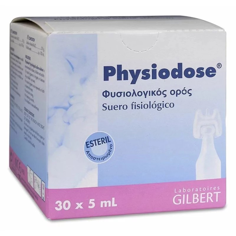 PHYSIODOSE SUERO FISIOLOGICO 30 UNIDADES MONODOSIS 5 ML