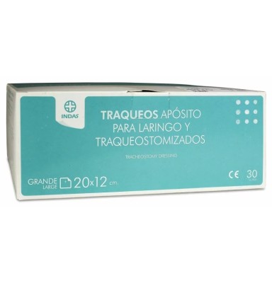 INDAS APOS TRAQUEOS 20X12 CM 30 UDS