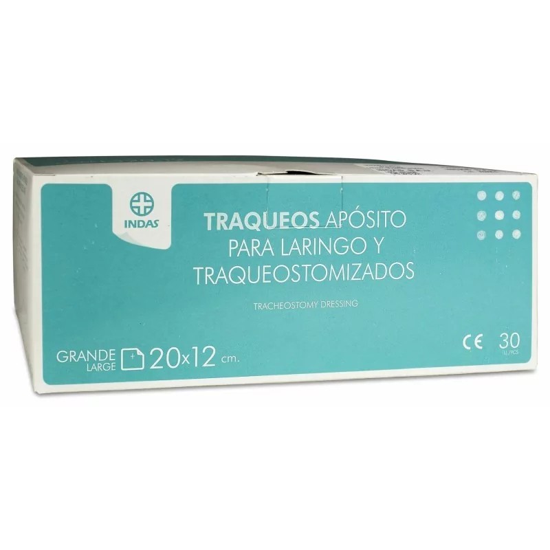 INDAS APOS TRAQUEOS 20X12 CM 30 UDS