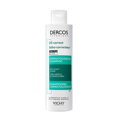 DERCOS CHAMPU SEBO CORRECTOR 200 ML