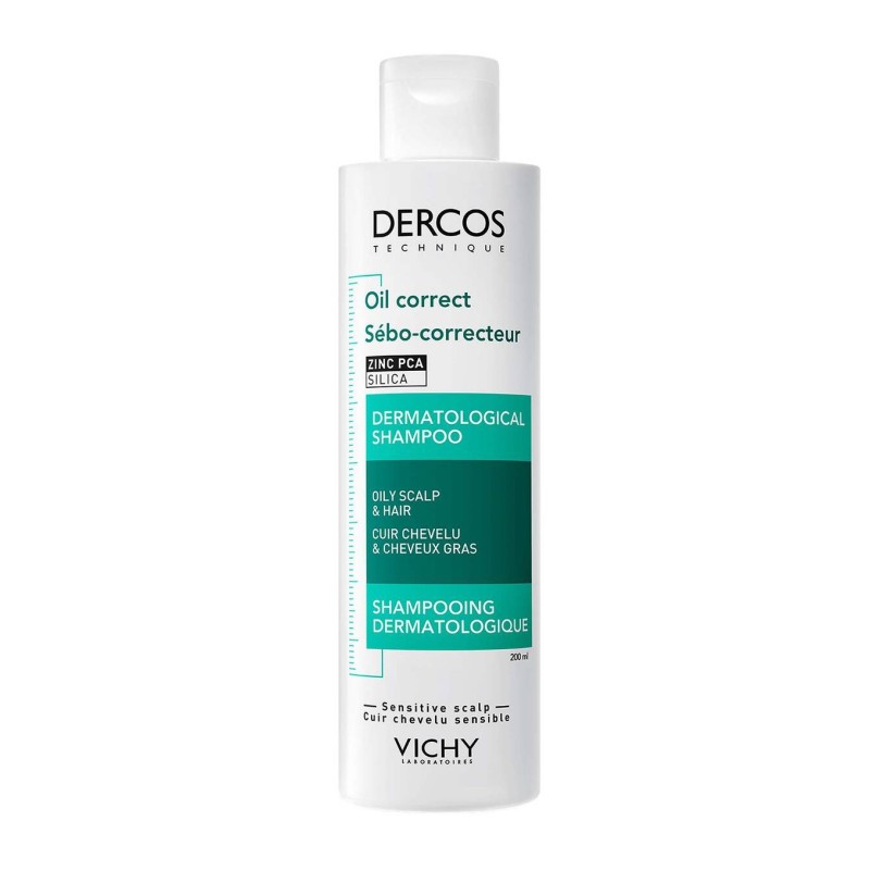 DERCOS CHAMPU SEBO CORRECTOR 200 ML