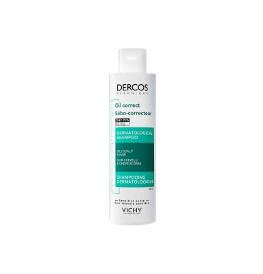 DERCOS CHAMPU SEBO CORRECTOR 200 ML