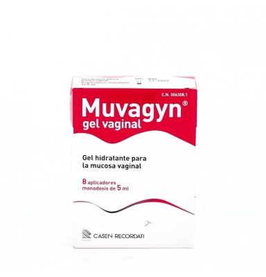 MUVAGYN GEL VAGINAL HIDRAT 5 ML 8 TUBOS