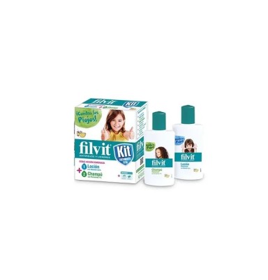FILVIT KIT LOCION + CHAMPU ANTIPOIJOS 100 ML