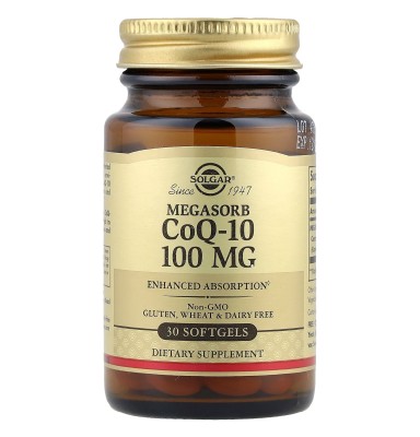 SOLGAR COQ-10 100MG 30 CAPSULAS