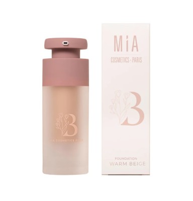 Mia Corrector Base Maquillaje Warm Beige Foundation 27 ml