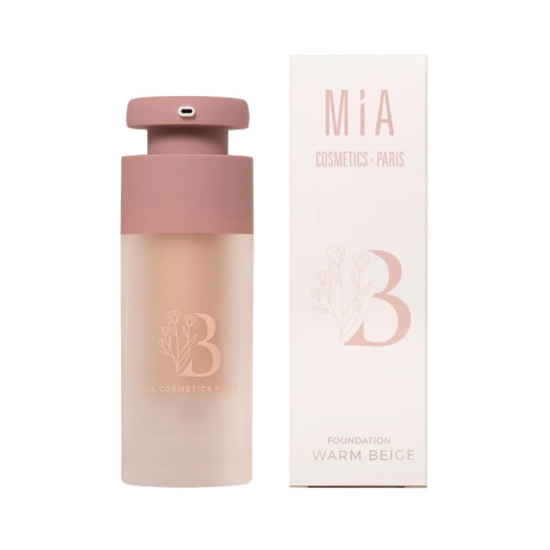 Mia Corrector Base Maquillaje Warm Beige Foundation 27 ml