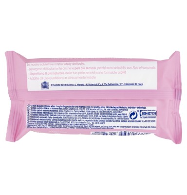 CHILLY TOALLITAS DELICADO 12UDS