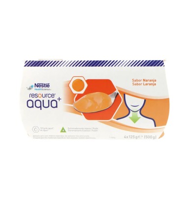 RESOURCE AGUA GELIF NARANJA 4X125 GR