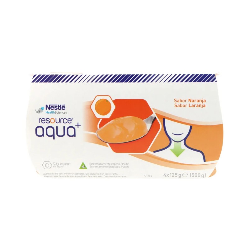 RESOURCE AGUA GELIF NARANJA 4X125 GR