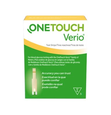TIRAS REACTIVAS ONE TOUCH VERIO 10 UDES