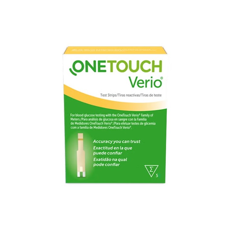TIRAS REACTIVAS ONE TOUCH VERIO 10 UDES