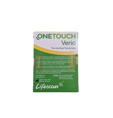 TIRAS REACTIVAS ONE TOUCH VERIO 10 UDES