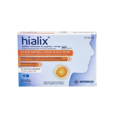 HIALIX 24 PASTILLAS PARA CHUPAR