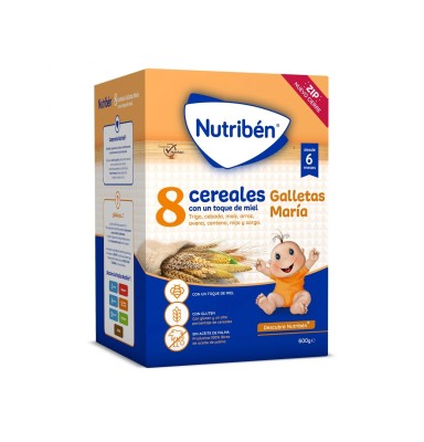 N8 Cere Miel Galletas María 600 g