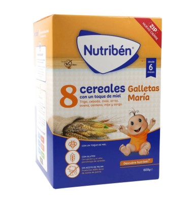 N8 Cere Miel Galletas María 600 g