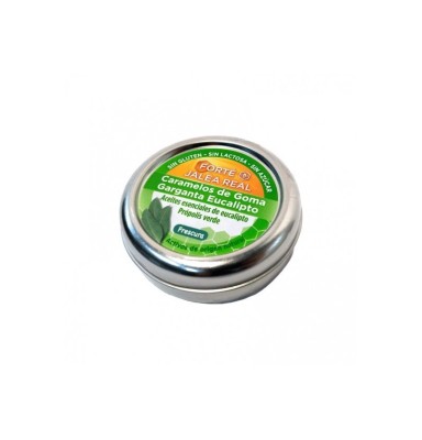 FORTE JALEA REAL CARAMELOS GOMA GARGANTA 1 ENVASE 45 G SABOR EUCALIPTO