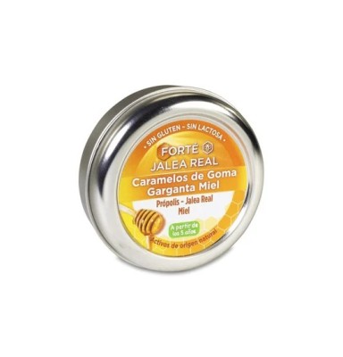 FORTE JALEA REAL CARAMELOS GOMA GARGANTA 1 ENVASE 45 G SABOR MIEL